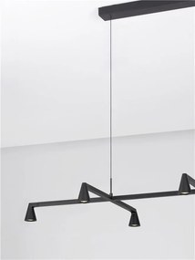 Lustra suspendata cu 6 spoturi LED RIVO