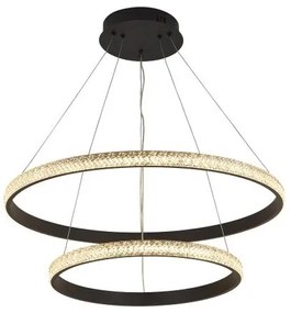 Lustră LED dimabilă pe cablu LED/65W/230V 3000-6500K + telecomandă