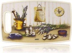 BANQUET Banquet Tocător din plastic LAVENDER 36 x 22 cm