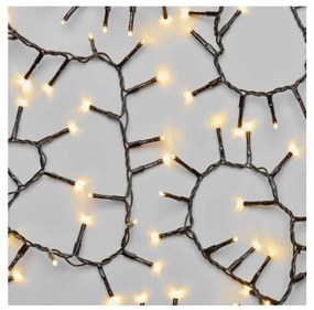 Instalație LED de Crăciun de exterior 300xLED/11m IP44 alb cald