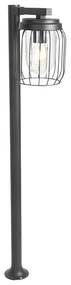 Stâlp de exterior modern negru 100 cm IP44 - Luc
