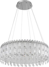 Globo 67176-78 - Lustră de tavan LED suspendată pe cablu KLUNKA LED/78W/230V 2700-6000K + cu telecomandă
