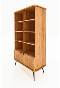 Bibliotecă din lemn de stejar 97x176 cm Kula – The Beds