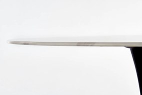 Masa Ambrosio marmura alba - d90xh72 cm