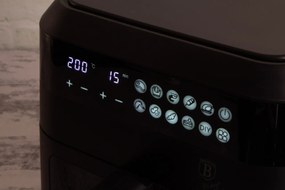 Friteuza cu aer cald, airfryer, capacitate 6.3 L Black Rose Berlinger Haus BH 9446