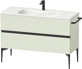 Duravit Sivida dulap 121x47.7x59.2 cm sub chiuveta pe perete negru-verde SV46530BDHH0000