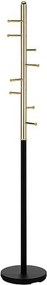 Cuier pom FERRO, auriu/negru, metal, 30x173 cm