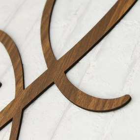 DUBLEZ | Decorațiune din lemn pentru dormitor - Iubire infinită