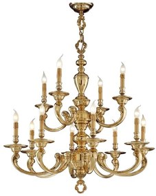 Candelabru XL cu 12 brate LUX realizat manual Otello