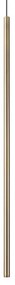 Pendul LED design tubular FILO SP1 OTTONE