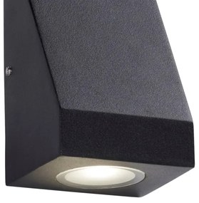 Searchlight 2041-1BK - LED Aplică perete exterior DOOR LED/7W/230V IP44