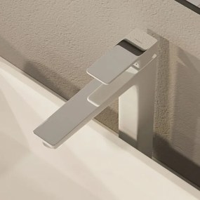 Baterie de lavoar OMNIRES PM7412CRB PARMA 27,3 cm alb/crom lucios