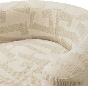 Canapea design LUX cu sezut pe ambele parti Julita, Brooklyn sand