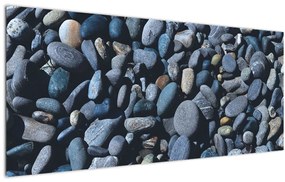 Tablou cu pietre pe plajă (120x50 cm), în 40 de alte dimensiuni noi