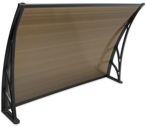 Copertină pentru ușă Aldotrade 150 x 100 cmLagrada, maro