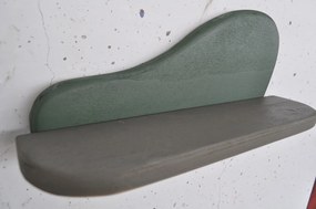 Raft de perete Mehehe (verde închis + gri). 1127535
