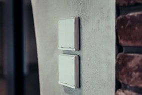 SET 3x întrerupător cu 1 buton SMART 3xCR2430 Zigbee 3.0 Tuya Immax NEO 07506C
