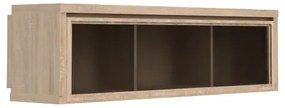 Vitrină suspendată Kaspian SFW1W/140 (stejar sonoma). 798016
