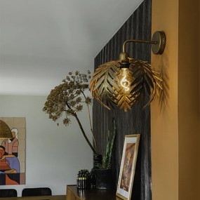 Aplică vintage aurie 25 cm - Botanica