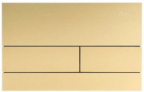 Clapeta pentru rezervor incastrat Rea T K011A-Q auriu periat