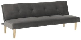 Canapea extensibila, gri/stejar ALIDA 178/66/68 cm