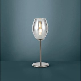 Lampă de masă EGLO ESTANYS 39568, 1xE27/60W/230V, negru/fumuriu