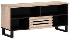 vidaXL Dulap TV, 100x34x46 cm, lemn masiv de mango