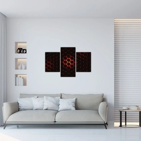 Tablou cu sârmă (90x60 cm)