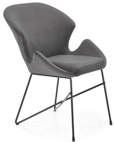 Scaun de sufragerie  Koh  (Gri). 1048908