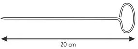 Tescoma set de 6 ace pentru frigărui PRESTO, 20 cm