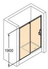 Usa de dus glisanta 160cm, Huppe X1, 120406.069.321