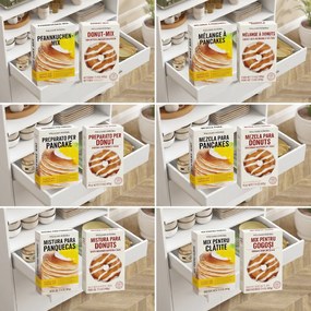 HOMCOM Dulap pentru Cuptorul cu Microunde cu Roți, Bufet de Bucătărie cu Sertar, Blat pentru Electrocasnice, Dulap cu 2 Uși, Raft Glisant și Raft Deschis, Cărucior de Bucătărie pentru Sufragerie, 59x40x92cm, Alb | Aosom Romania