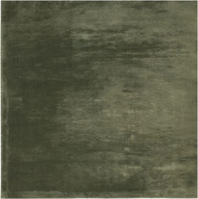 vidaXL Covor HUARTE, fir scurt moale și lavabil verde pădure 120x120cm