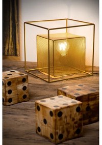 Lampă de masă EXTRAVAGANZA MORRIS 1xE27/40W/230V alamă Lucide 78591/01/02