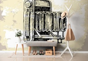 Tapet autoadeziv aparate retro