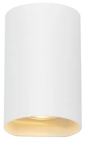 Lampă de perete inteligentă albă rotundă, inclusiv 2 GU10 Wifi - Sabbir