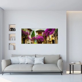 Tablou - Alee mediteraneană leneșă (120x50 cm)