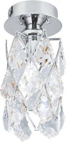Plafoniera eleganta cristal Asfour Rita DL 7-555/1 chrom OR