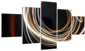 Tablou abstract - linii (125x70 cm), în 40 de alte dimensiuni noi