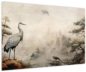 Tablou - Desen animat peisaj (90x60 cm)