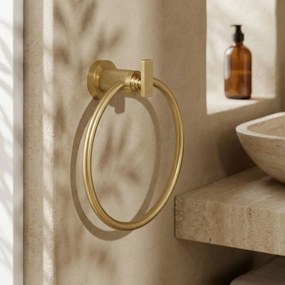 Cuier de baie Ring 81307 Rivo Brush Gold