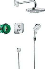 Hansgrohe Croma set de duș ascuns cu termostat crom 27294000