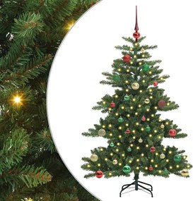 vidaXL Brad de Crăciun artificial cu ramuri articulare Verde 150 cm