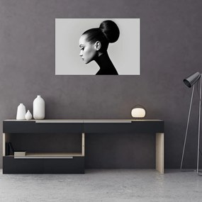 Tablou - Profilui femeii frumoase (90x60 cm)