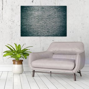 Tabloul cu perete din cărămidă (90x60 cm)