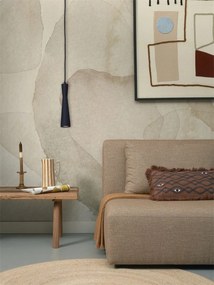 Pendul metal design modern Bordeaux negru