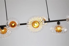 Lustra sticla transparenta si chihlimbar Sunbeam 7L