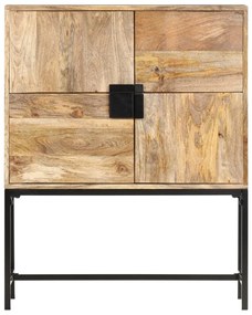 285867 vidaXL Comodă, 80 x 30 x 100 cm, lemn masiv de mango