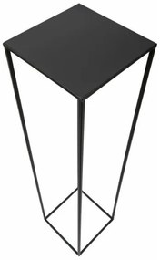 Suport pentru flori 100x24 cm, negru