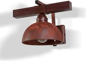 BRILAGI - Aplica de perete VIRIONI 1xE27/60W/230V cupru/patină